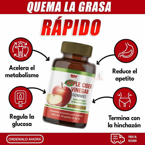 Gomita Vinagre De Manzana